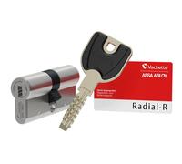 Cylindre à double entrée A2P** 32 x 32 mm 4 clés RADIAL-R VACHETTE 20910000