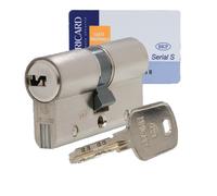 BRICARD Cylindre à double entrée SERIAL S 30 x 40 mm – 4530120 – 4 clés