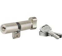 Cylindre adaptateur rond à bouton T2 BLCT, 38Bx38mm, diamètre 22mm, 4 clés - THIRARD