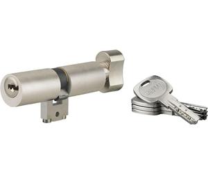 Cylindre adaptateur rond à bouton T2 BLCT, 38Bx38mm, diamètre 22mm, 4 clés - THIRARD
