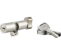 Cylindre adaptateur rond à bouton T2 FIC, 41BTx41 mm, diamètre 26mm, 4 clés - THIRARD