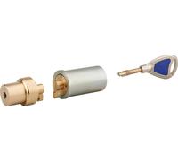 Cylindre adaptateur rond COBRA PLX, double entrée, 35x55mm, Ø 23 mm 3 clés