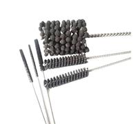 Cylindre Aiguisant Les Brosses De Polissage Boule Abrasive | 3,5-55 mm grain 500 flexible for l'ébavurage de l'acier inoxydable et de la fonte(L200xDia8.5mm)