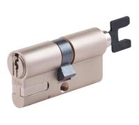 Cylindre Ajustable Linus,Argent,Cylindre ajustable tous types de porte compatible avec la serrure connectée Linus et l'application