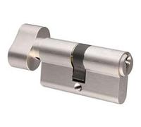 Cylindre bouton profil européen F5S Laiton 30b x 30 Entrouvrant KA1 - Ifam 1405 Laiton G