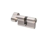 Cylindre bouton profil européen F5S Laiton 40b x 50-Entrouvrant KA3 - 2087