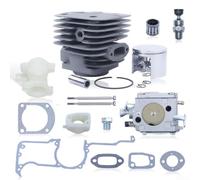 Cylindre de 52 mm à gros alésage pour kits de piston pour 272 268 266XP 162 Kit de révision de carburateur avec joint de collecteur et soupape de roulement de rechange 503517502