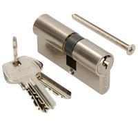 Cylindre de fermeture - KOTARBAU - 25/30 - Nickel - Protection anti-perçage - 3 clés