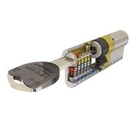 Cylindre de haute sécurité - TESA ASSA ABLOY - TK100 - Double embrayage - Levier court - 70 mm