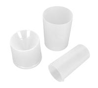 Cylindre de pluviomètre, mesure professionnelle précise, jauge de pluie en plastique Transparent pour Instrument d'enseignement des sciences 400ml