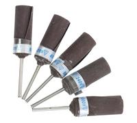 Cylindre de Ponçage 2,35mm 5 Pièces Acier pour Outil Rotatif | Grains 240 à 1000, Compact et Léger, pour Bois et Métaux, Usage Solide