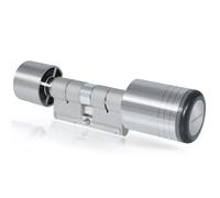Cylindre de porte électronique à bouton 30 x 30 mm RFID MIFARE serrure avec carte et badge Taille - 2 Cartes d?accès