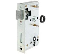 Cylindre de remplacement pour boîtier de serrure, diamètre 40 mm, galvanisé, entraxe de 60 mm