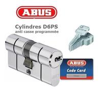 Cylindre de sécurité pour porte barillet 30 x 60 mm D6PS ABUS 5 clés