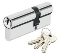 Cylindre de sécurité pour porte barillet 30 x 70 mm Alpha Bricard 3 clés