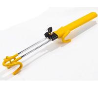 Cylindre de sécurité universel pour alarme de voiture - Durable - Protection en PVC - Réglable - 2 clés incluses - Convient aux berlines, SUV, camping-cars et caravanes - Jaune