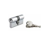 Cylindre de serrure à clé crantée Ecopro nickelé - 30 x 30 - Varié - THIRARD - 00007258