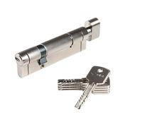 Cylindre de serrure CISA Expert 10 à bouton L.30 + 70mm 5 clés