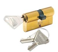 Cylindre de serrure de porte - VACHETTE - V5 - 40+40 mm - 2 entrées - Niveau de sécurité 6