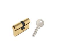 Cylindre De Serrure Débrayable L.30 + 30 Mm - Marque - Modèle - Blanc - Laiton - 6 goupilles