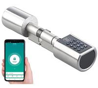 Cylindre de serrure électrique à code et bluetooth TSZ-300 [VisorTech]