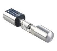 Cylindre de serrure électrique - TSZ-300 - Bluetooth - Code PIN - 10 codes personnalisés - Gris