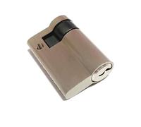 Cylindre de serrure intelligent à moitié excentrique en métal | Multicolore, hauteur 32 mm, longueur 40-50 mm : for portes de sécurité(50mm)