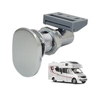 Cylindre de serrure tubulaire pour armoire RV - 40 x 30 x 54 mm construction robuste en de zinc, serrure de sécurité pour remorque de voyage, mécanisme de de porte antivol | Camper pour