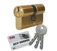 Cylindre double 30 x 60 mm sur variure KCF 005502 - City 5G ISEO