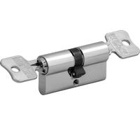 Cylindre double profilé 1463 35/55mm NuG avec nombre de clés 3 WILKA