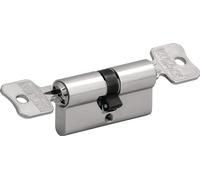 Cylindre double profilé 1463 50/65mm NuG avec nombre de clés 3 WILKA