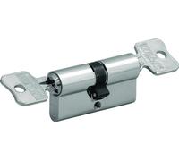 Cylindre double profilé 3663 50/55mm NuG avec deux nombres de clés, 3 serrures différentes WILKA