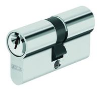 Cylindre double varié à profil européen - nickelé - 45 x 50 mm - E5 ABUS