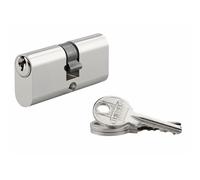 Cylindre double varié à profil ovale - laiton nickelé FTH THIRARD