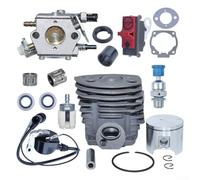 Cylindre en acier de 46 mm pour carburateur série 55 50 51 utilisé avec la bobine d'allumage et pour les ensembles de pistons dans les applications de rechange OEM