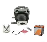 Cylindre en aluminium robuste pour Dahua B45, alésage de 40 mm pour composant de piston, kit de réparation de moteur de tondeuse à gazon compatible