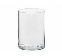 Cylindre en verre clair, diamètre 10 cm, hauteur 25 cm