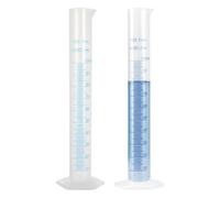 Cylindre gradué 1000 ml/35 oz Cylindre de mesure en plastique à échelle transparente avec base antidérapante Bécher de mesure résistant aux produits chimiques pour les expériences scientifiques