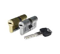 Cylindre IFAM Iridium M IRM3535N Nickel 70 mm (35 + 35 mm) Came longue 15 mm avec 5 clés de sécurité