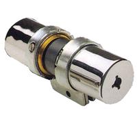 SUPER-SURETE 811000 Cylindre monobloc double entrée 39,5x39,5 mm chromé