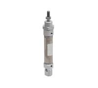 Cylindre pneumatique C85, alésage double effet | Course de 8 à 25 mm Tige simple de 10 à 200 mm, aucun lubrifiant nécessaire(16mmx200mm)