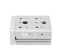 Cylindre Pneumatique Double Effet MXS16, Guide Rail Haute Précision, Alésage 16×2mm - Sortie de Puissance Renforcée, Guidage à Colonne Liquide, Montage Multiposition (MXS16-20)