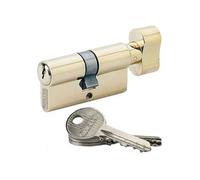 Cylindre profil européen à bouton HG5 30x35 mm + 3 clés - 073035