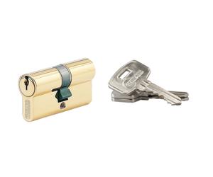 Cylindre profilé 35x35 THIRARD - Laiton sur passe PTT + Supl. ouverture - PT063535