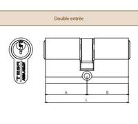 Cylindre TESA TE5 nickel - 503L
