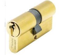Cylindre V5 7101 VACHETTE Laiton nickelé varié 35x35 mm + 3 clés - 17155000