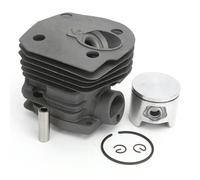 cylingcolors Cylindre Piston Segment Compatible avec tronconneuse Husqvarna 340, 345, 350. Ø 44 mm. 503 86 99 71
