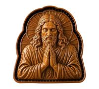 Cymwer 3D Religious Hand Pie Faith Christmas Pastry Pocket (I) | Pastry Pocket Baking Set for Fondant Dough Holiday Dessert Tables Church Parties (I)