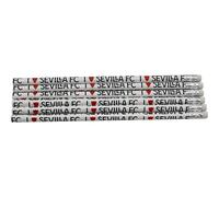Cyp Brands Crayons Sevilla Fc Avec Gomme 6 Unités
