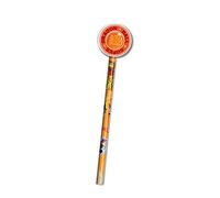 CYP BRANDS CYPBRANDS Dragon Ball - Crayon en caoutchouc pour enfants et jeunes garçons et filles - Matériel scolaire - Multicolore - Produit officiel, orange, Estandar, Dragon Ball Crayon avec Gomme